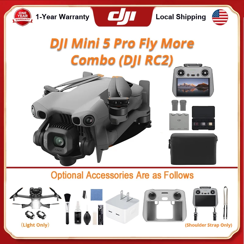 DJI Mini 5 Pro Fly Combo Drone - огляд і ціна Drone Kit Build Yourself