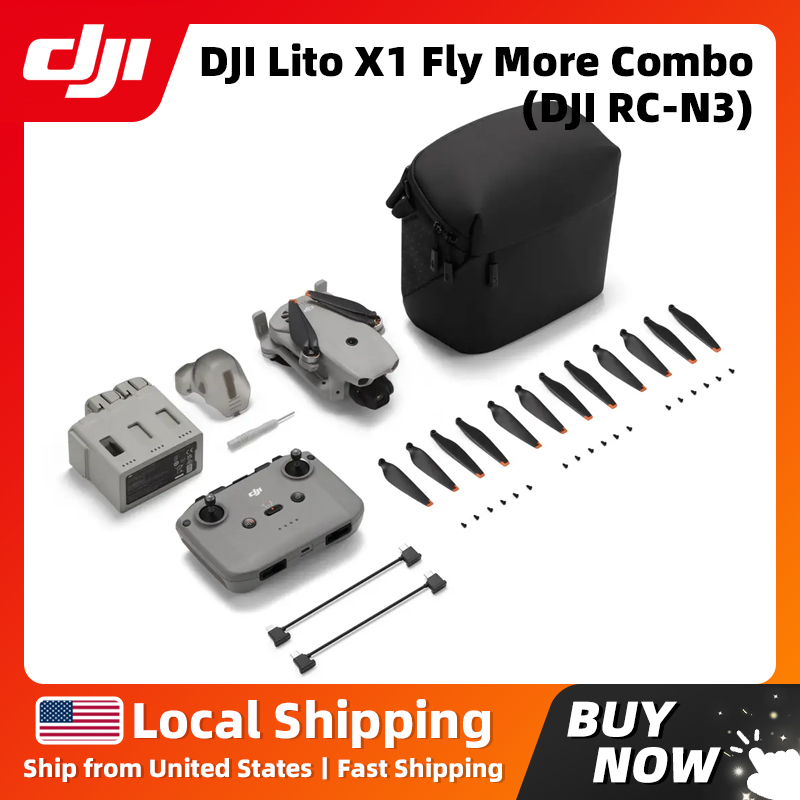 DJI Lito X1 Fly More Combo (DJ - огляд і ціна Drone Kit With Camera
