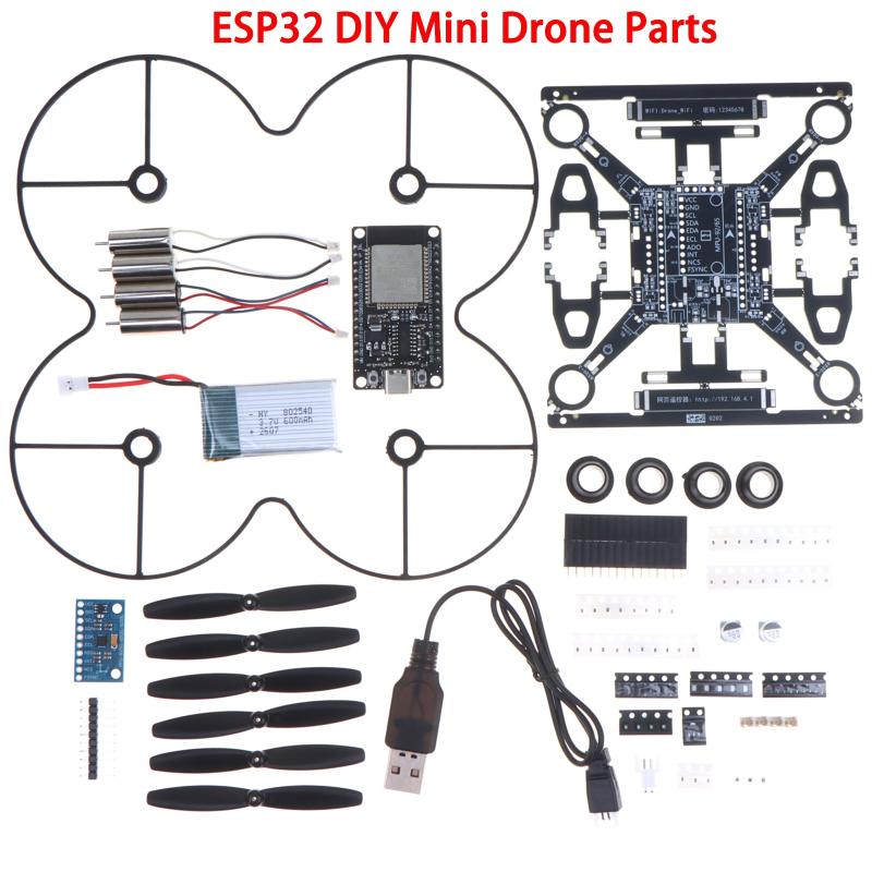 E1 ESP32 Open‑Source Mini Dron - огляд і ціна Drone Kit Parts Included
