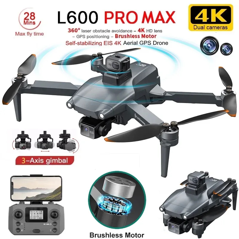 L600 PRO MAX GPS Drone Profess - огляд і ціна Drone Kit Professional