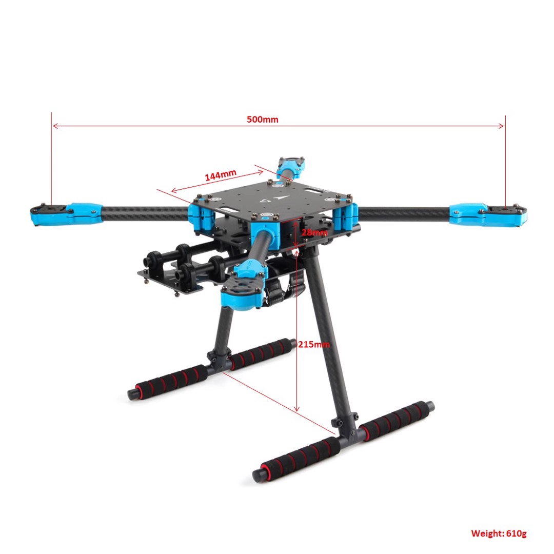 Holybro X500 V2 ARF Kit & Pixh - огляд і ціна Drone Kit Hexacopter